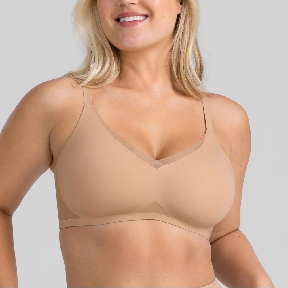 Honeylove CrossOver Bra Sand Wireless